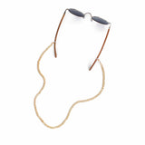 Cadena para gafas - Cadena para gafas de eslabón cubano dorada