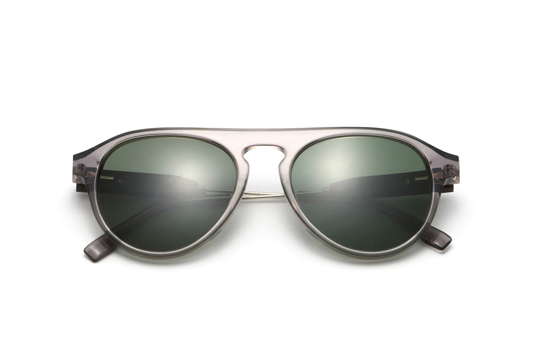 Occhiali da sole Aviator Fog, Clear Grey keyhole - Piegati