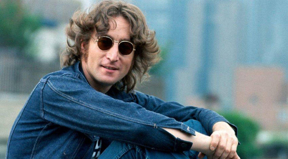 Cermin Mata Hitam John Lennon: Gaya Bulat Ikonik untuk Getaran Retro