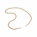 Brillenketting - Gouden Kralen Brillenketting