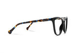 Allure Black, Cat Eye Black Acetate-glasögon - Sida