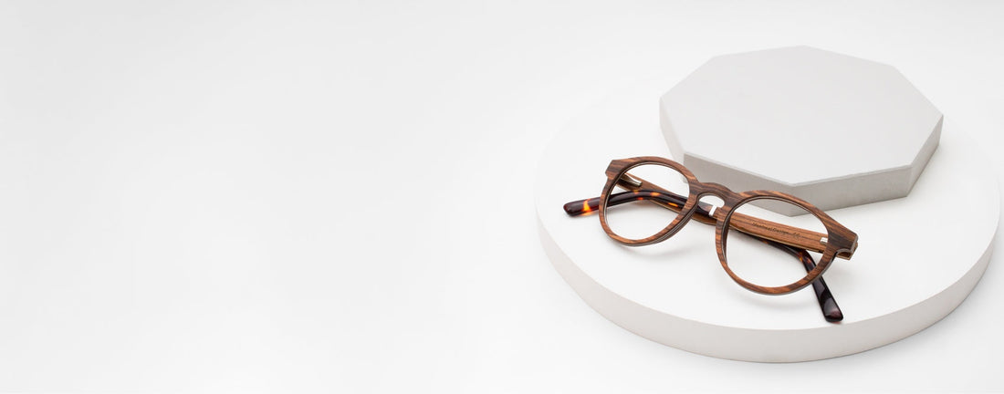 Lightweight wooden glasses frames from Kraywoods designed for all-day comfort