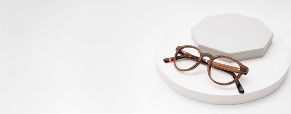 Lightweight wooden glasses frames from Kraywoods designed for all-day comfort