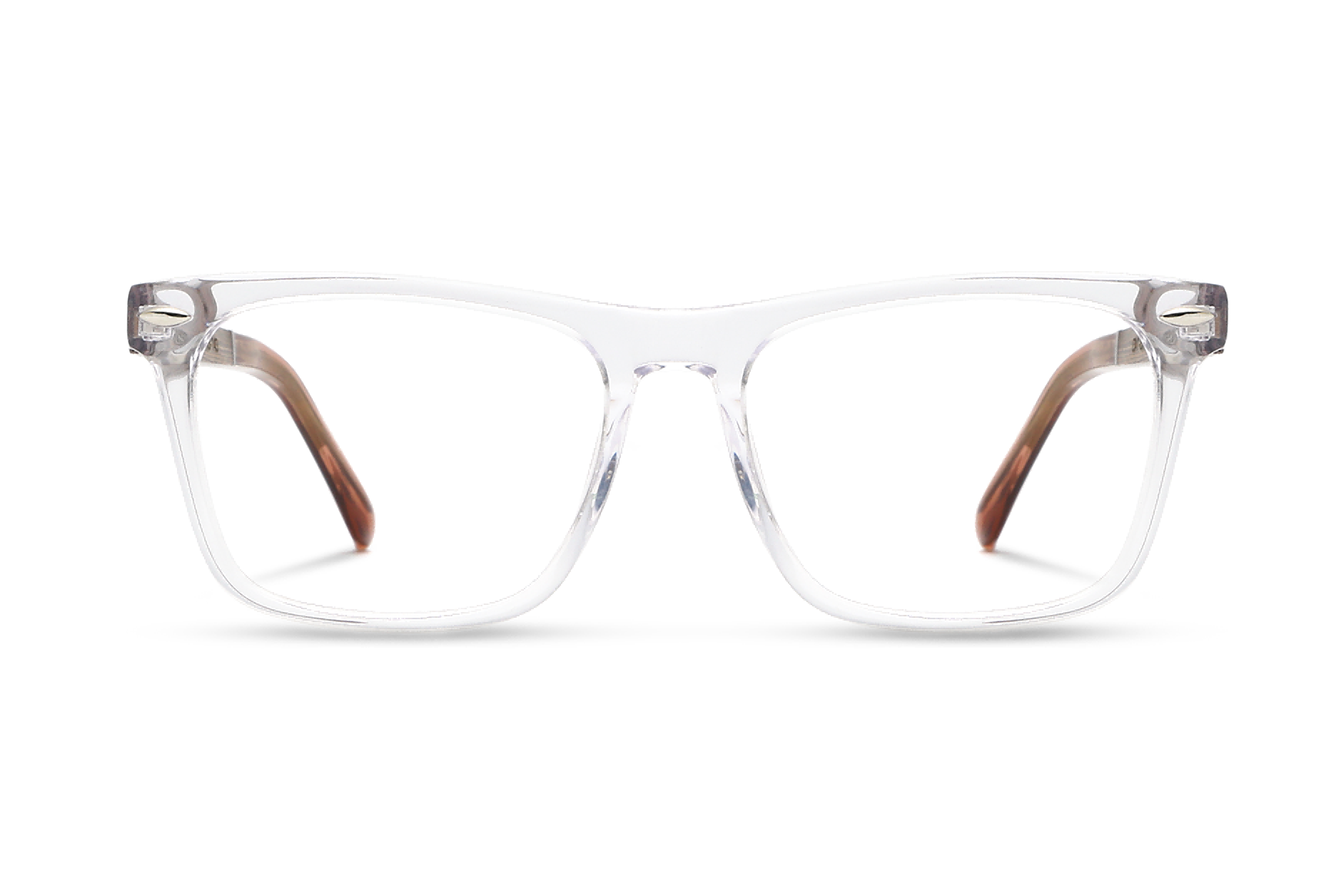 Grace Clear Eyeglasses Square Clear Acetate Glasses Kraywoods