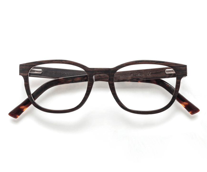 Handmade Around in Dark Brown Wood eyeglasses holder (Indonesia) - 7 H x  3.9 W x 2.4 D - Bed Bath & Beyond - 28280245