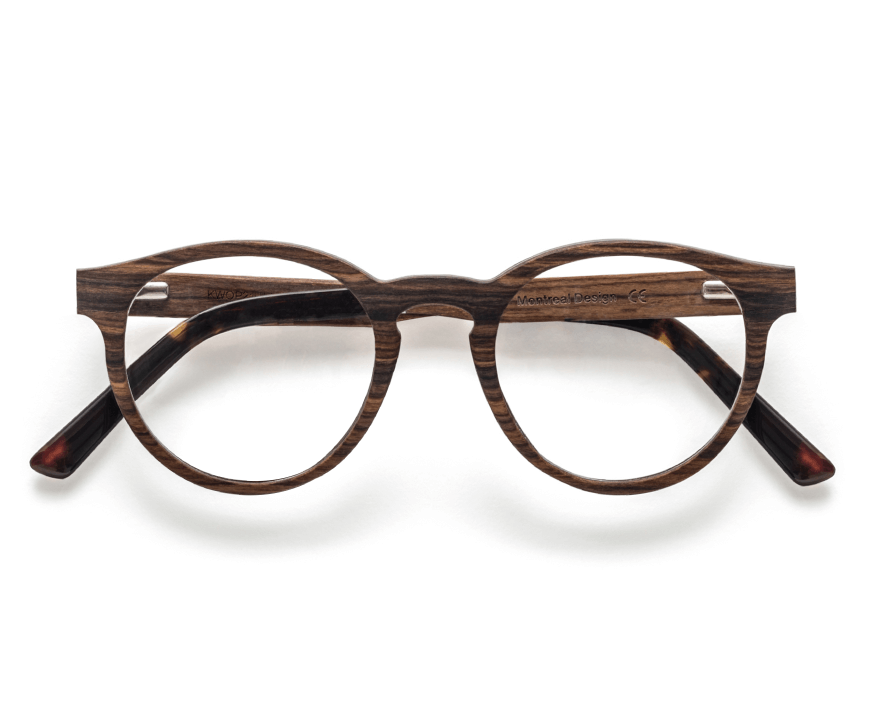 Real tortoise top shell glasses