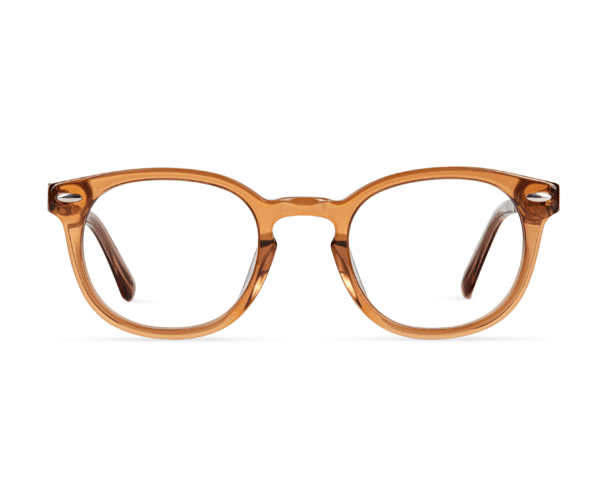 Lunettes marron féroce