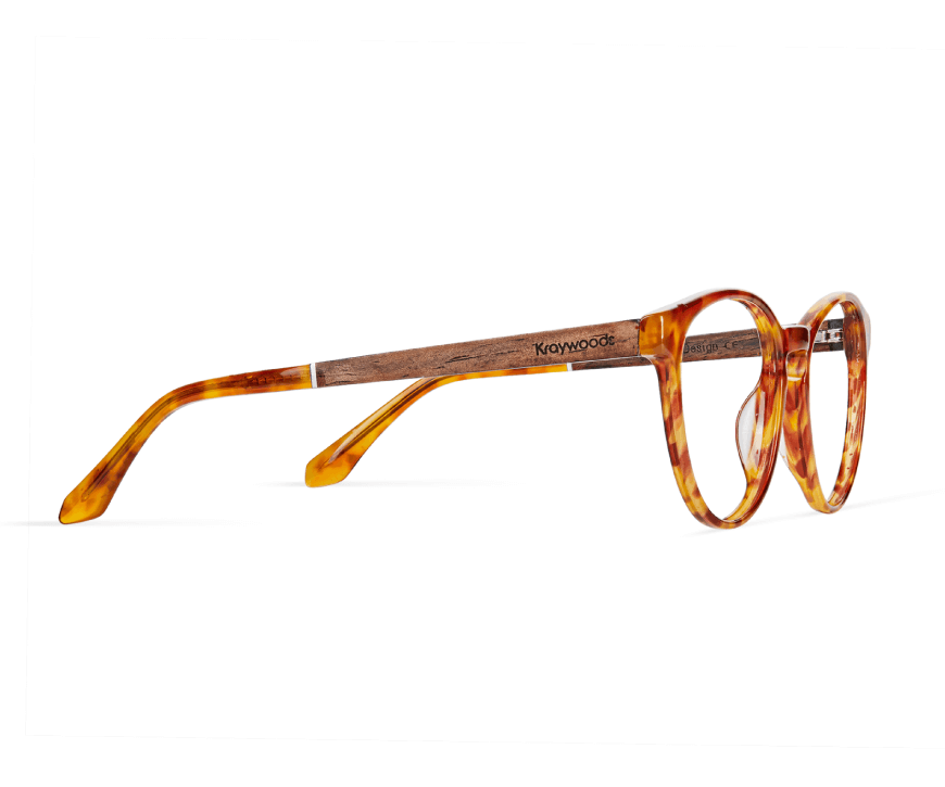 Hope Orange Eyeglasses