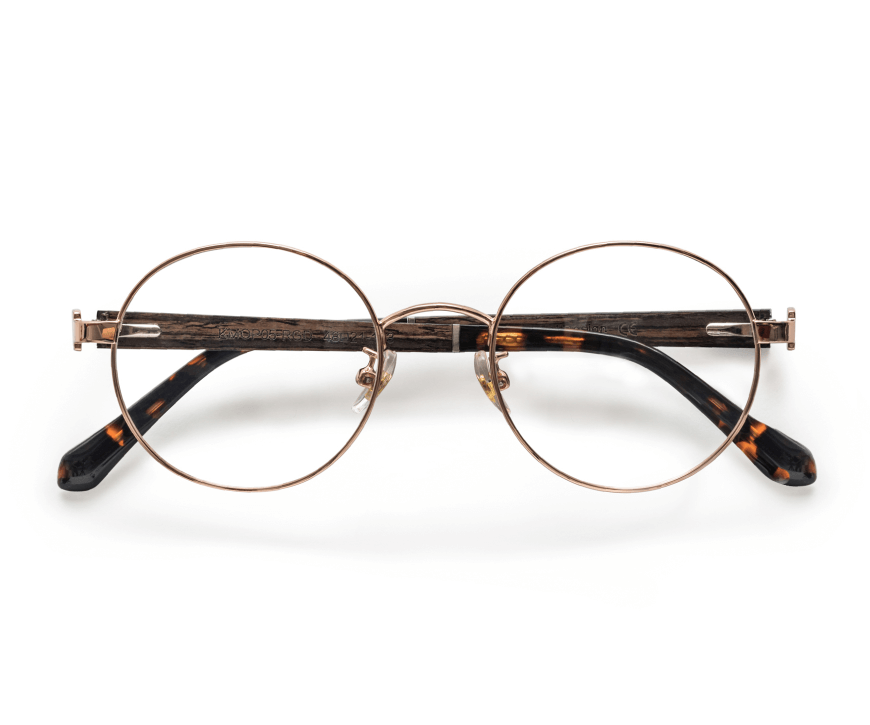 Joy Rose Gold Eyeglasses