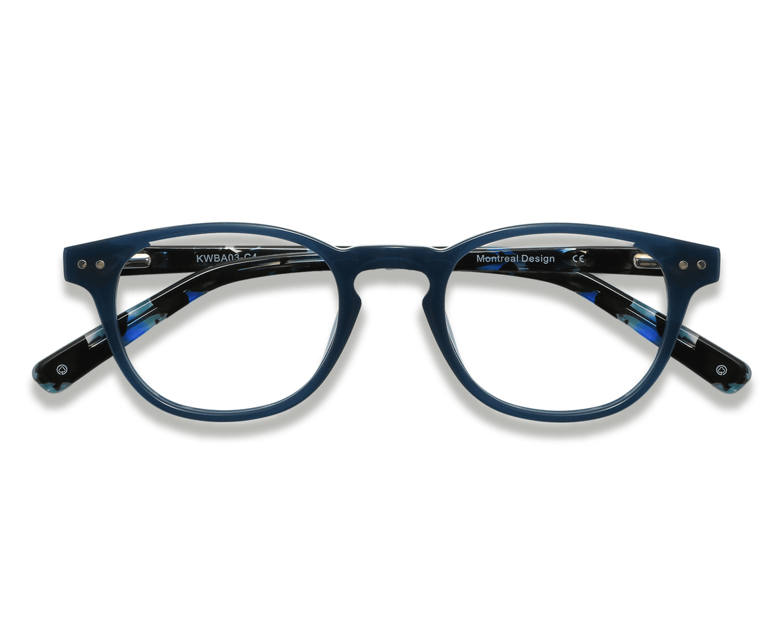 Dash Navy Eyeglasses