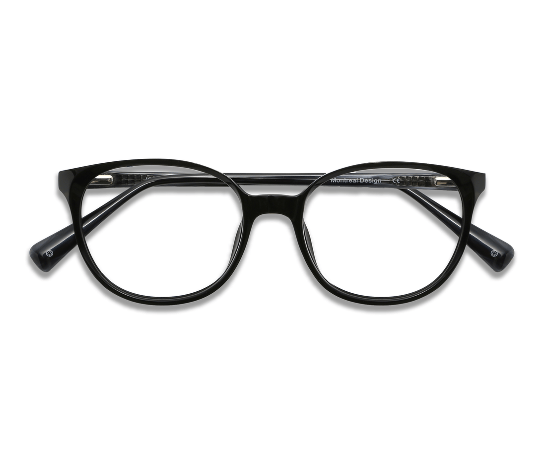 Serene Black Eyeglasses