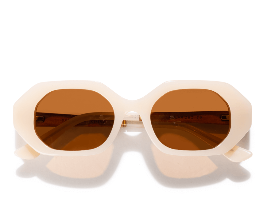 Lunettes de soleil Mia ivoire