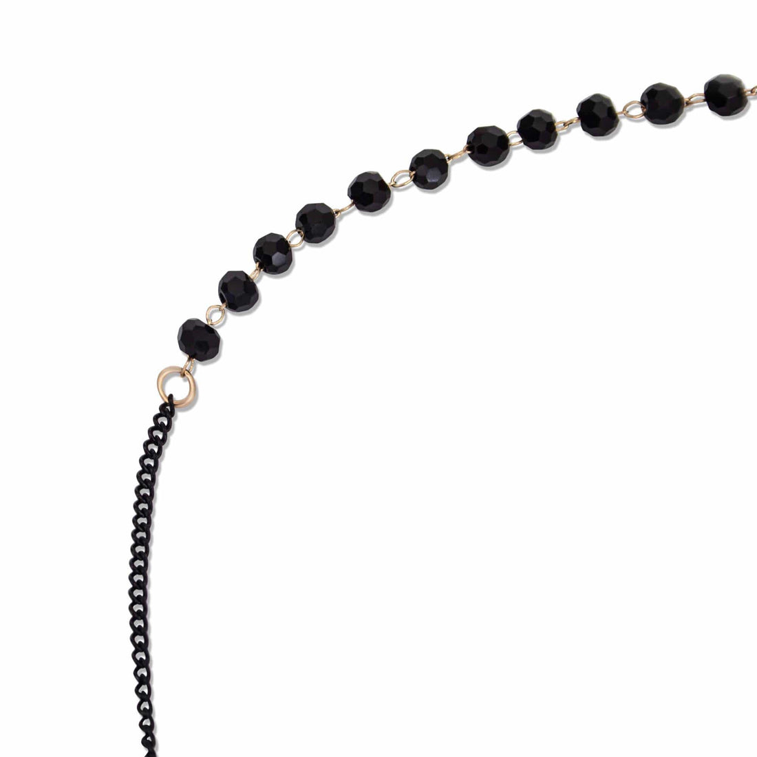 Black Bead Glasses Chain