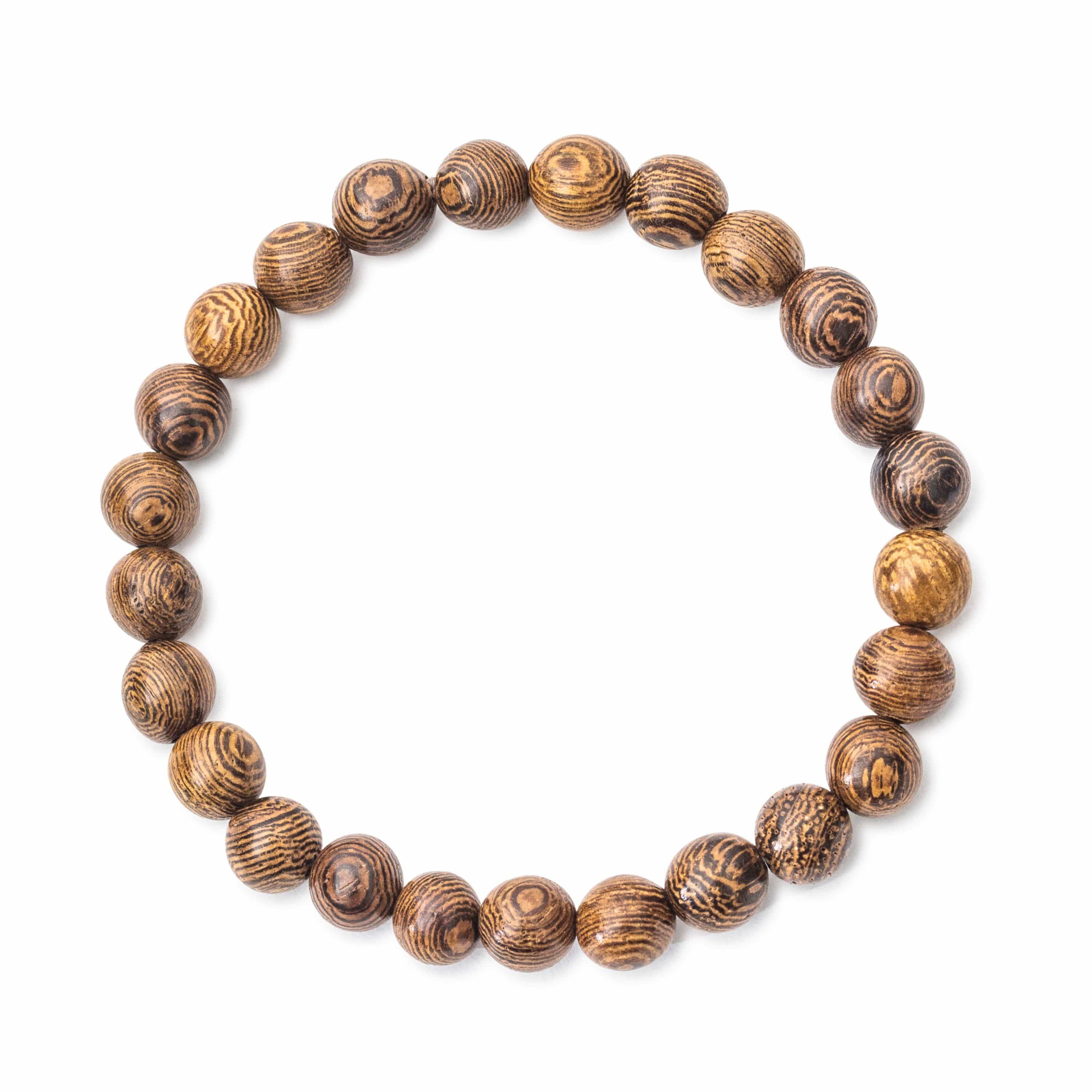 Shores Mens Bead Bracelet - Sand Brown Jasper Round Stone Beads – Friday &  River