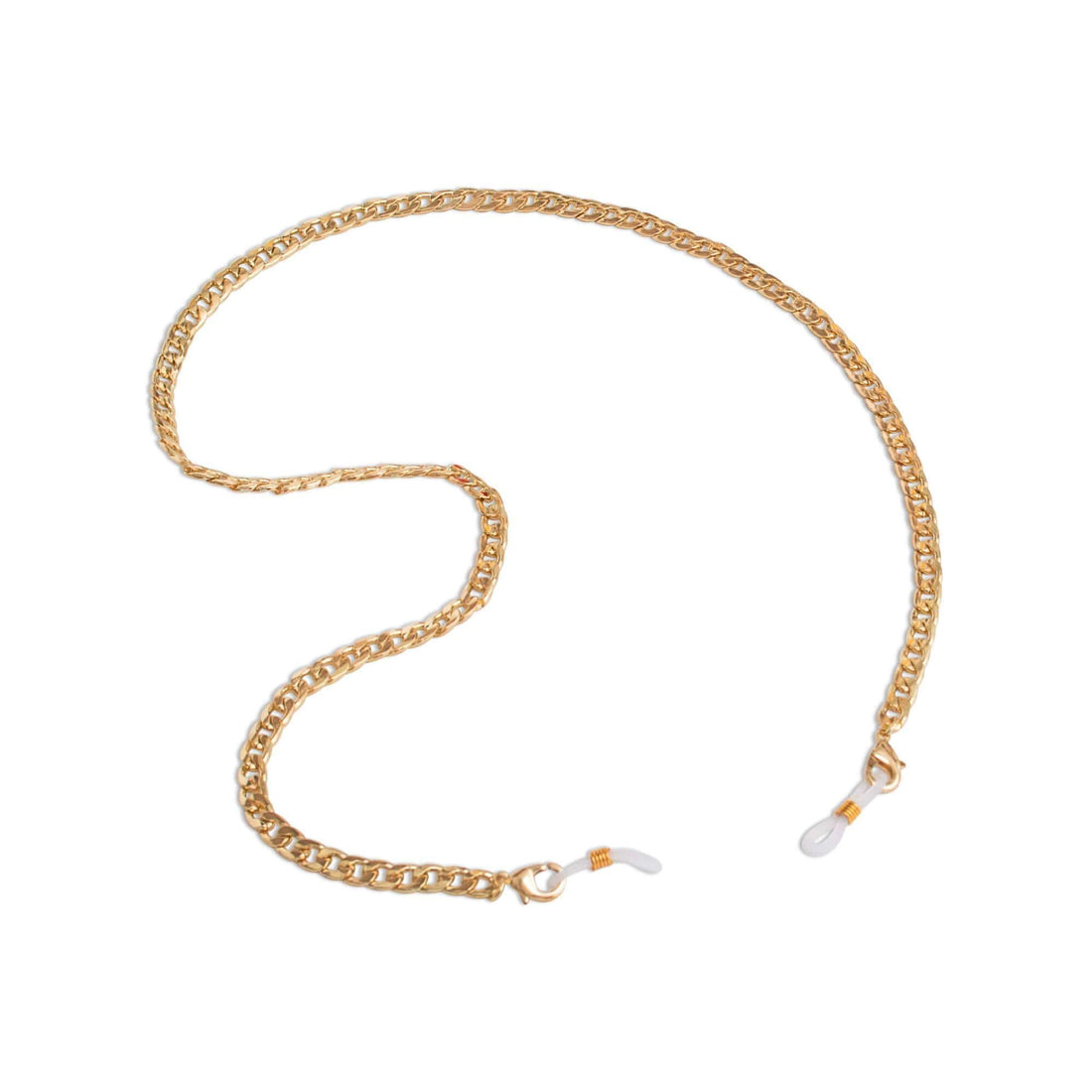 Gold Cuban Link Brillen Kette