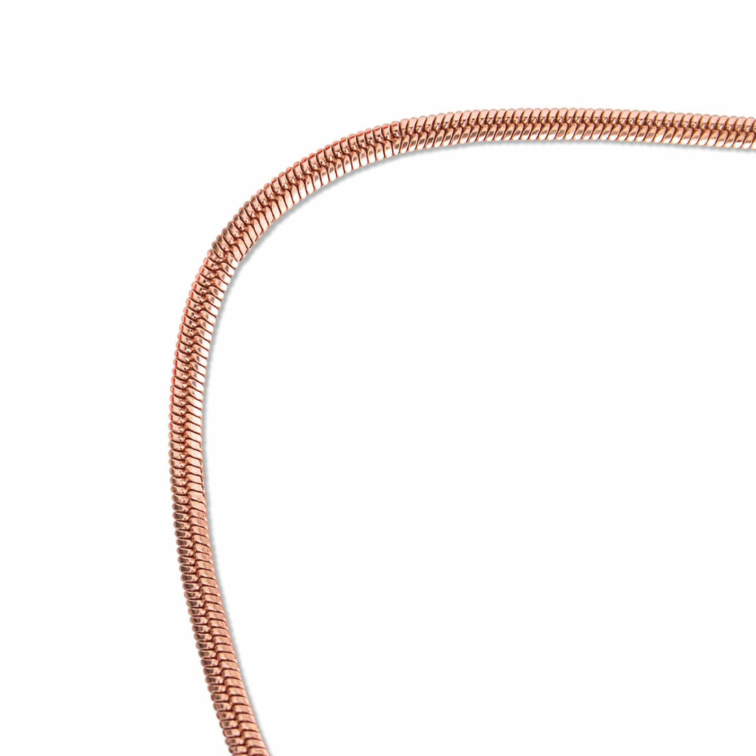 Rose Gold Fischgräten-Brillenkette