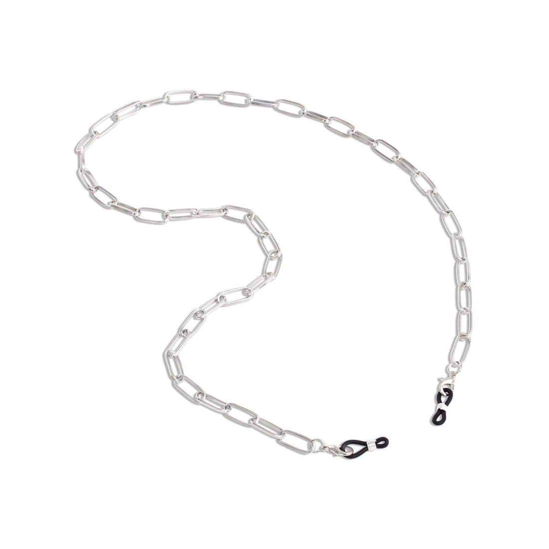 Brillenkette - Silberne Gliederkette für Brillen