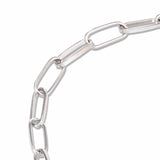 Brillenkette - Silberne Gliederkette für Brillen