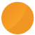 Orangefarbene Ikone