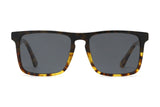Felix, Gafas de sol rectangulares de tortuga amarilla - Delantero