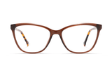 Allure Marrón, Gafas de Acetato Marrón Ojos de Gato - Delantero