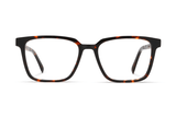 Trust Marrón, Gafas cuadradas de acetato marrón - Delantero