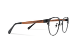 Negro Honesto, Gafas de Frontal Negro - Lateral