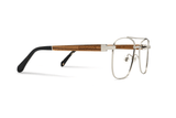 Drive Plata, Gafas de Aviador Retro Cuadradas - Lado