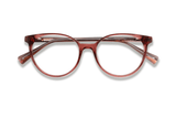 Felicity Rosa, Gafas Ovaladas de Acetato Rosa - Plegadas
