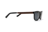 Scott, Gafas de sol rectangulares pequeñas negras - Lado