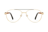 Gafas de aviador sobredimensionadas Purpose Black - Delantero