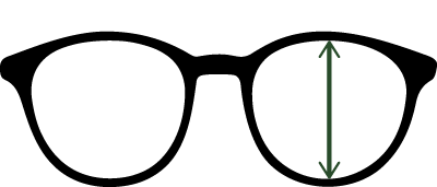 Icono de demostración de la altura del objetivo