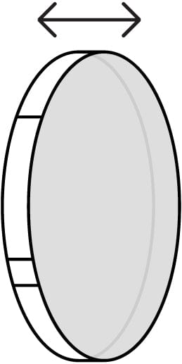 Lentille simple vision standard HD | Blocage de la lumière bleue | Indice 1,56