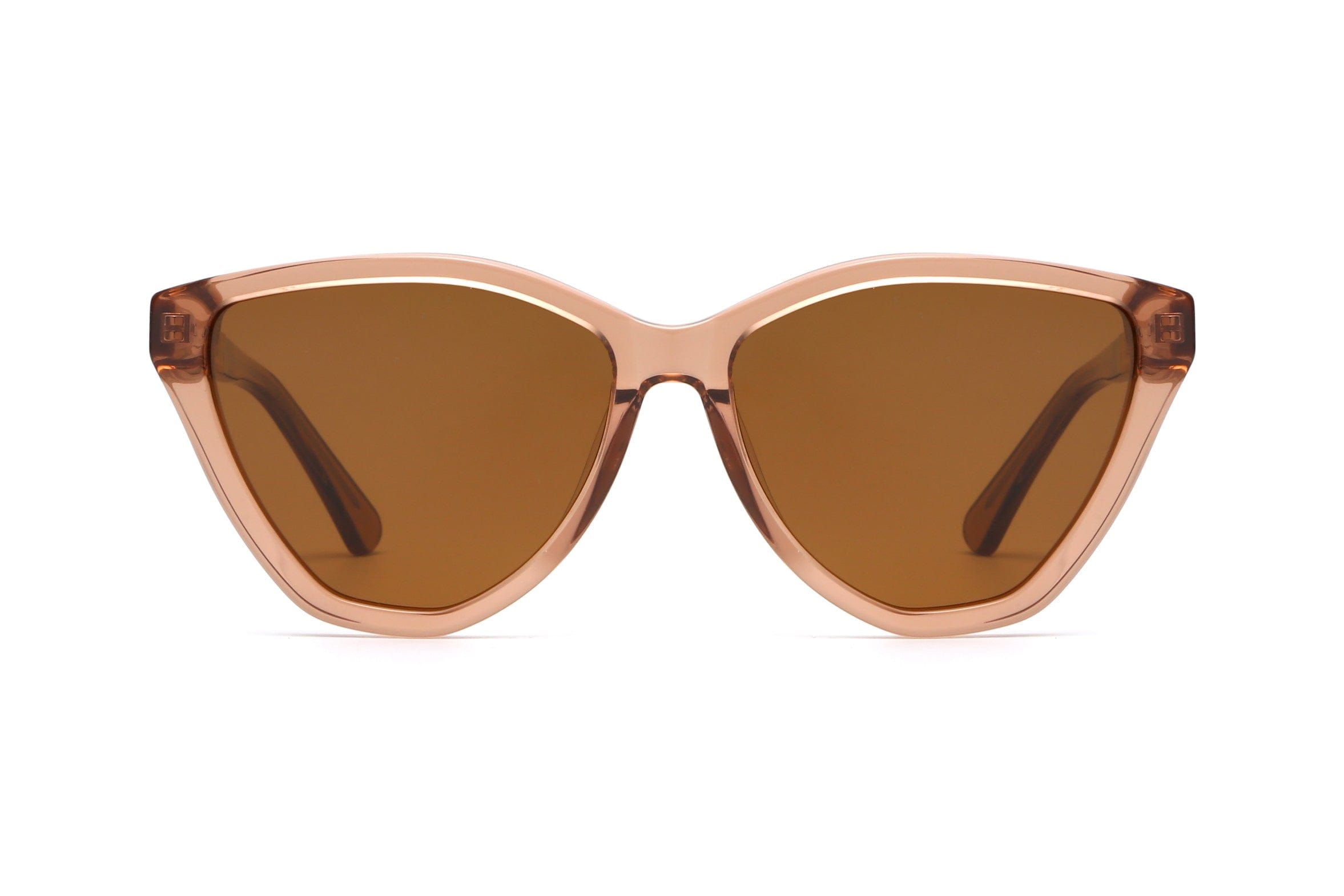 Occhiali da sole Audrey Occhiali da sole oversize rosa a occhi