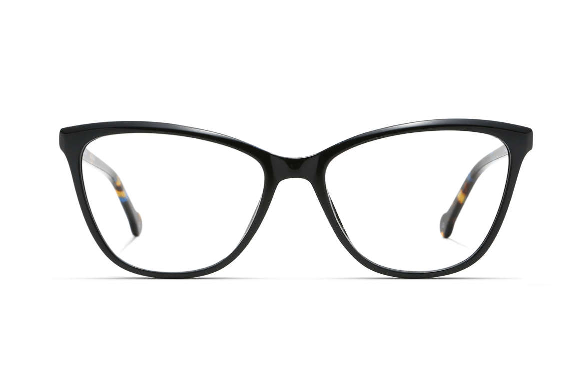 Allure Black Eyeglasses - Main Image