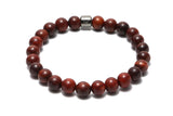 Bracciale con perline di palissandro 