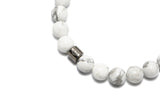 Bracciale con perline di marmo 