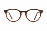 Cheer Rose, Cermin Mata Bulat Rosewood Retro - Depan