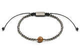 Macrame Gelang Manik Logam Pistol 