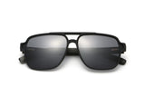 Parker, Cermin Mata Hitam Aviator Bersaiz Besar Hitam - Dilipat