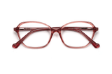 Glee Pink, Geometrik Pink Acetate Cermin Mata - Dilipat