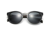 Cermin Mata Hitam Polarized Bulat Luxy - Dilipat