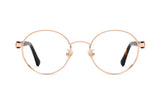 Joy Rose Gold, Cermin Mata Bulat Logam Rose Gold - Depan