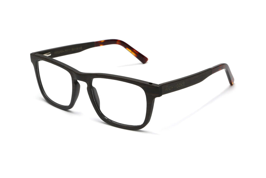 Stoere zwarte bril