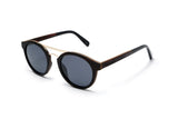 Ash, Wood Vintage Aviator Zonnebril - Schuin