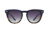 Sky, Blue Tortoise Cat Eye Zonnebril - Voorkant