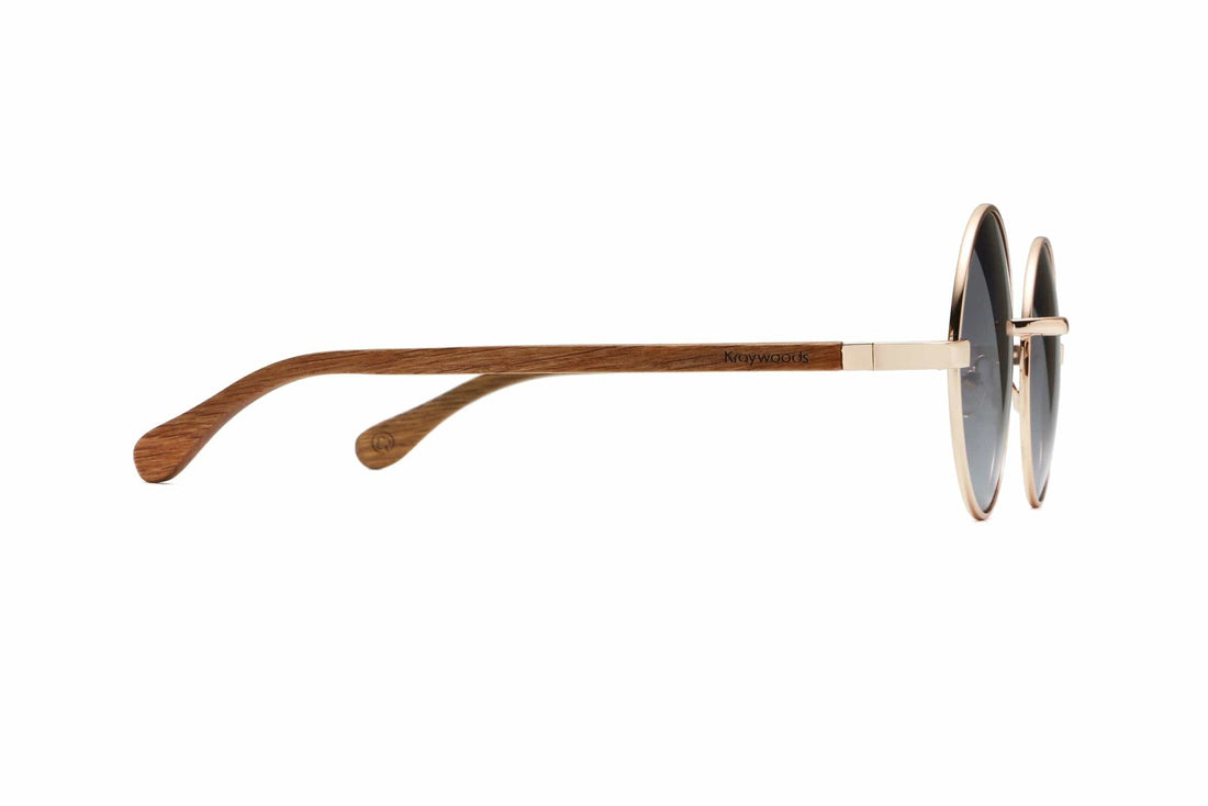 Okrągłe okulary przeciwsłoneczne Lennon, John Lennon - boczne